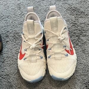 Nike Orange and White Women's Free Metcon